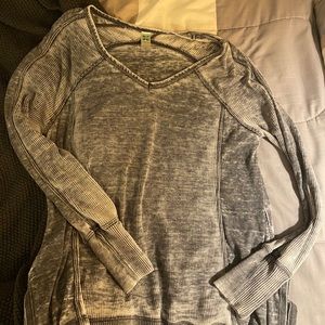 Gray long sleeve